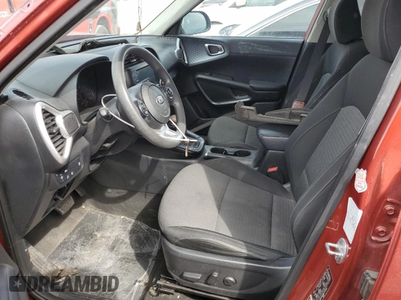 2021 Kia Soul S with VIN KNDJ23AU6M7777118, listed as a Copart auction lot 48014785 with 110,376 mi miles and Salvage Title. Bid and sale history available at carsss.com. Image 7.
