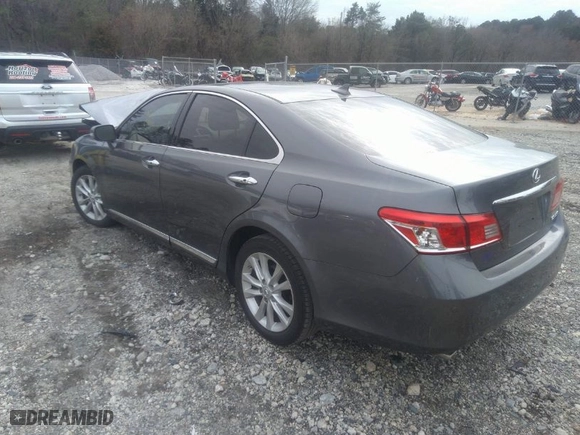 2012 Lexus ES 350 with VIN JTHBK1EG7C2480706, listed as a IAAI auction lot 41553301 with NaN miles. Bid and sale history available at carsss.com. Image 3.