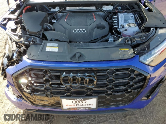 2024 Audi SQ5 Sportback Premium Plus with VIN WA124AFY2R2088187, listed as a Copart auction lot 73215564 with 106 mi miles and Salvage title. Bid and sale history available at DreamBid. Image 11.