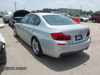 2015 BMW 5 Series 550i with VIN WBAKN9C55FD960807, listed as a IAAI auction lot 42640043 with 129,641 mi miles and . Bid and sale history available at DreamBid. Image 3.