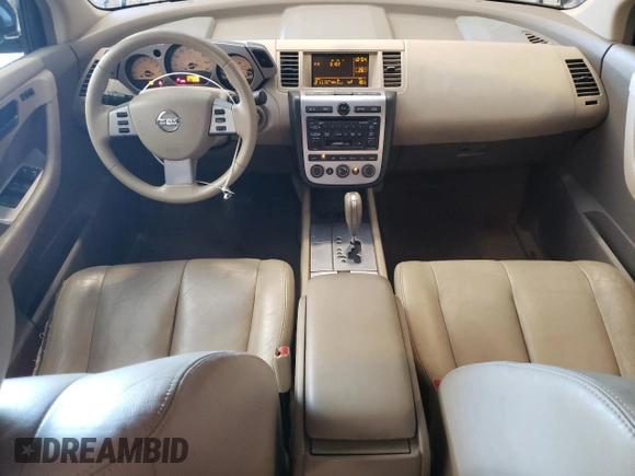 2005 Nissan Murano SL z VIN JN8AZ08W45W443537, wystawiony jako Copart lot #56176265 z przebiegiem 142 208 mil mil oraz Szkoda całkowita • Salvage title. Historia ofert i sprzedaży dostępna na DreamBid. Obrazek 8.