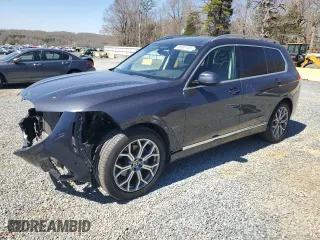 2020 BMW X7 xDrive40i with VIN 5UXCW2C06L9C94105, listed as a Copart auction lot 49603185 with 69,772 mi miles and Salvage Title. Bid and sale history available at carsss.com. Image 1.