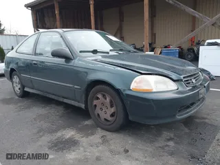 1998 Honda Civic DX with VIN 1HGEJ6227WL135537, listed as a IAAI auction lot 41530092 with 187,011 mi miles. Bid and sale history available at carsss.com. Image 1.