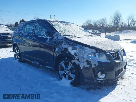2009 Pontiac Vibe with VIN 5Y2SN67049Z418315, listed as a IAAI auction lot 41589571 with 180,526 mi miles and . Bid and sale history available at DreamBid. Image 1.