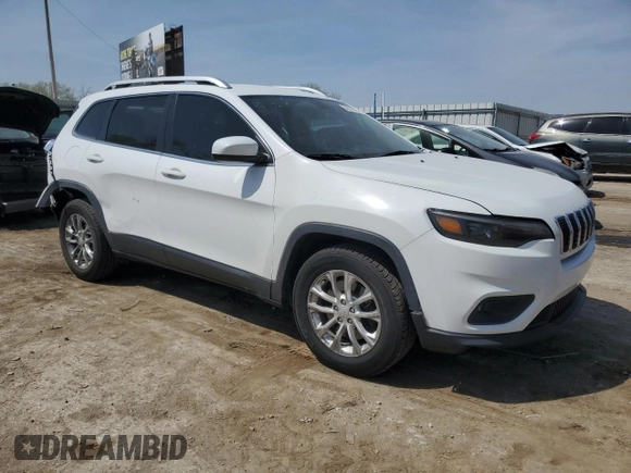 2019 Jeep Cherokee Latitude с VIN 1C4PJLCB9KD313506, выставлен на аукционе Copart как лот 52672515 с пробегом 136 496 миль миль и Списание • Salvage title. История ставок и продаж доступна на DreamBid. Изображение 4.