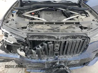 2022 BMW X7 xDrive40i with VIN 5UXCW2C04N9K27194, listed as a Copart auction lot 89009155 with 0 mi miles and Salvage Title. Bid and sale history available at carsss.com. Image 12.