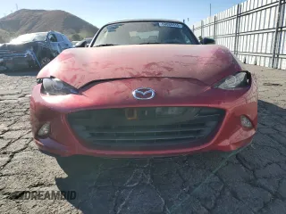 2017 Mazda MX-5 Miata Sport with VIN JM1NDAB78H0124135, listed as a Copart auction lot 88089415 with 145,338 mi miles and Salvage title. Bid and sale history available at DreamBid. Image 5.
