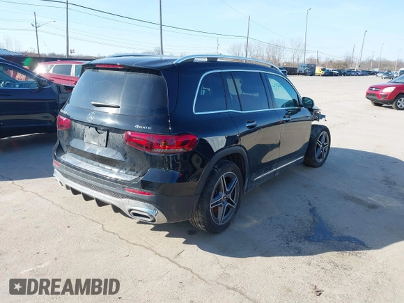 2021 Mercedes-Benz GLB 250 z VIN W1N4M4HB3MW107445, wystawiony jako IAAI lot #41747940 z przebiegiem 103 514 mil mil oraz . Historia ofert i sprzedaży dostępna na DreamBid. Obrazek 4.