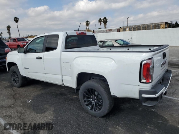 2022 GMC Canyon 2WD Elevation Standard z VIN 1GTH5BEN8N1277467, wystawiony jako Copart lot #42465245 z przebiegiem 25 736 mil mil oraz Szkoda całkowita • Salvage title. Historia ofert i sprzedaży dostępna na DreamBid. Obrazek 2.