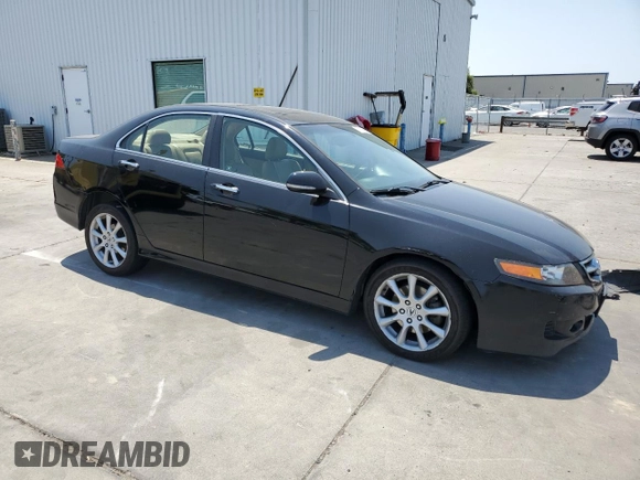 2006 Acura TSX Navi with VIN JH4CL95996C022164, listed as a Copart auction lot 60137615 with 312,665 mi miles and Salvage title. Bid and sale history available at DreamBid. Image 4.