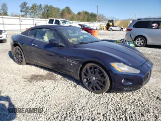 2011 Maserati GranTurismo Convertible with VIN ZAM45KMA9B0054803, listed as a Copart auction lot 48870465 with 77,136 mi miles and Salvage Title. Bid and sale history available at carsss.com. Image 4.