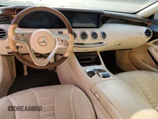 2019 Mercedes-Benz S-Class S 560 with VIN WDDXK8DB5KA037440, listed as a Copart auction lot 50696393 with 31,564 mi miles. Bid and sale history available at carsss.com. Image 8.