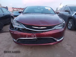 2015 Chrysler 200 Limited with VIN 1C3CCCAB7FN667556, listed as a IAAI auction lot 41787343 with 166,919 mi miles. Bid and sale history available at carsss.com. Image 12.