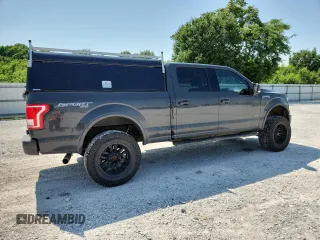 2017 Ford F-150 XL with VIN 1FTFW1EG4HKE01636, listed as a Copart auction lot 60348655 with 120,533 mi miles and Salvage title. Bid and sale history available at DreamBid. Image 3.