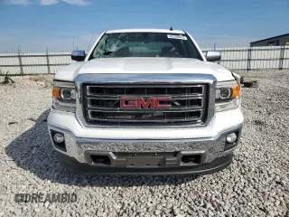2014 GMC Sierra 1500 SLT with VIN 3GTU2VEC2EG383664, listed as a Copart auction lot 62338525 with 75,468 mi miles and Salvage title. Bid and sale history available at DreamBid. Image 5.