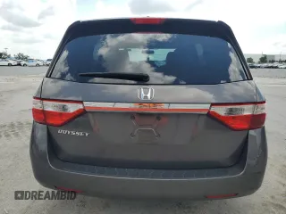 2012 Honda Odyssey EX-L with VIN 5FNRL5H65CB055196, listed as a Copart auction lot 50858245 with 115,047 mi miles and Salvage Title. Bid and sale history available at carsss.com. Image 6.