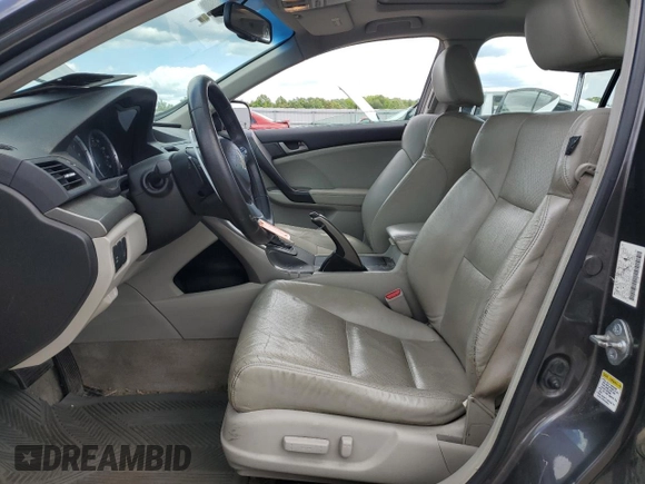 2009 Acura TSX with VIN JH4CU26629C024576, listed as a Copart auction lot 58189645 with 177,597 mi miles and Salvage title. Bid and sale history available at DreamBid. Image 7.