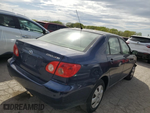 2008 Toyota Corolla CE with VIN 1NXBR32E38Z971213, listed as a Copart auction lot 49941464 with 82,690 mi miles and Clean Title. Bid and sale history available at DreamBid. Image 3.