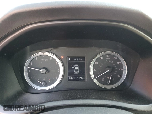 2019 Hyundai Sonata SE with VIN 5NPE24AF1KH779604, listed as a Copart auction lot 48901155 with 74,963 mi miles and Salvage Title. Bid and sale history available at DreamBid. Image 9.