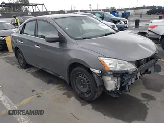 2015 Nissan Sentra S with VIN 3N1AB7AP2FY304838, listed as a IAAI auction lot 42206006 with 123,179 mi miles. Bid and sale history available at carsss.com. Image 1.