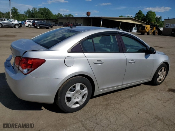 2013 Chevrolet Cruze LS with VIN 1G1PA5SG6D7160828, listed as a Copart auction lot 55455854 with 110,864 mi miles and Salvage Title. Bid and sale history available at carsss.com. Image 3.