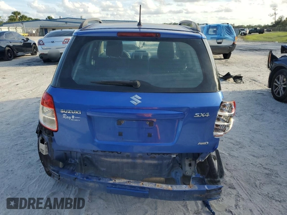 2012 Suzuki SX4 Crossover with VIN JS2YB5A34C6308346, listed as a Copart auction lot 72888464 with 89,629 mi miles and Salvage Title. Bid and sale history available at carsss.com. Image 6.