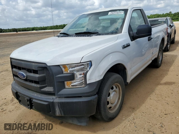 2017 Ford F-150 XL with VIN 1FTMF1C8XHFC03882, listed as a Copart auction lot 52555455 with 85,623 mi miles and Clean Title. Bid and sale history available at carsss.com. Image 1.