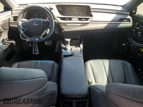 2020 Lexus ES 350 F Sport with VIN 58AGZ1B16LU080759, listed as a Copart auction lot 51943345 with 61,118 mi miles and Salvage title. Bid and sale history available at DreamBid. Image 8.