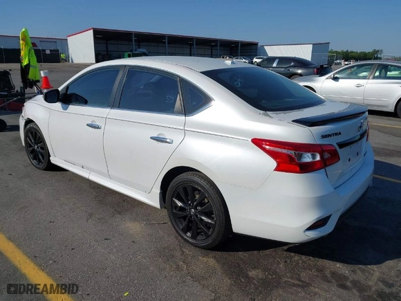 2018 Nissan Sentra SV with VIN 3N1AB7AP4JY268336, listed as a IAAI auction lot 42073909 with 125,063 mi miles. Bid and sale history available at carsss.com. Image 3.