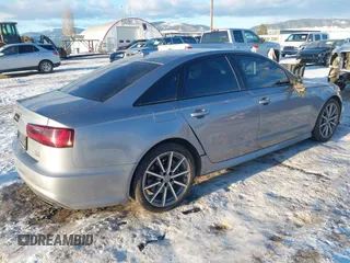 2018 Audi A6 Sport with VIN WAUF3AFC9JN078755, listed as a IAAI auction lot 41398722 with 51,677 mi miles. Bid and sale history available at carsss.com. Image 4.
