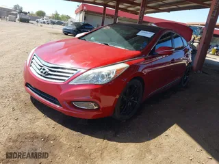 2012 Hyundai Azera with VIN KMHFH4JG2CA148859, listed as a IAAI auction lot 41850242 with 105,272 mi miles. Bid and sale history available at carsss.com. Image 2.