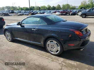 2002 Lexus SC 430 with VIN JTHFN48Y320002422, listed as a Copart auction lot 57104945 with 147,745 mi miles and Clean Title. Bid and sale history available at DreamBid. Image 2.
