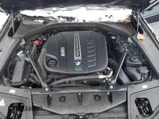 2014 BMW 5 Series 535d with VIN WBAXA5C52ED690024, listed as a Copart auction lot 41635045 with 95,582 mi miles and Salvage Title. Bid and sale history available at carsss.com. Image 11.