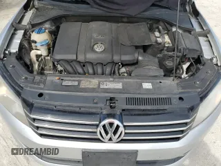 2012 Volkswagen Passat S with VIN 1VWAP7A37CC033613, listed as a Copart auction lot 63634505 with 398,735 mi miles and Salvage title. Bid and sale history available at DreamBid. Image 11.