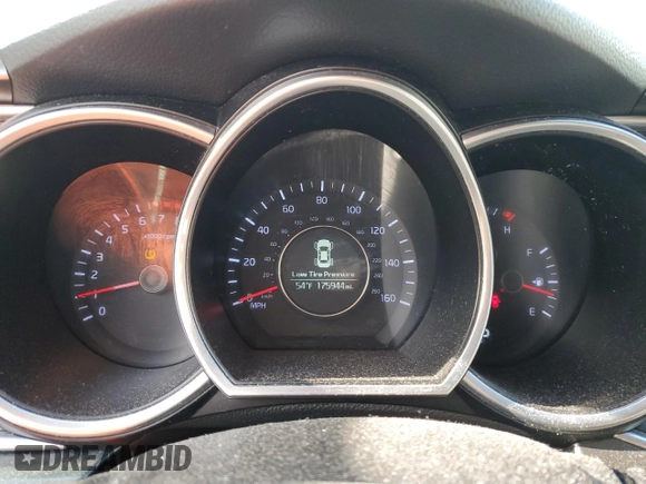 2014 Kia Optima LX with VIN KNAGM4A75E5495602, listed as a Copart auction lot 49712855 with 175,944 mi miles and Clean Title. Bid and sale history available at carsss.com. Image 9.