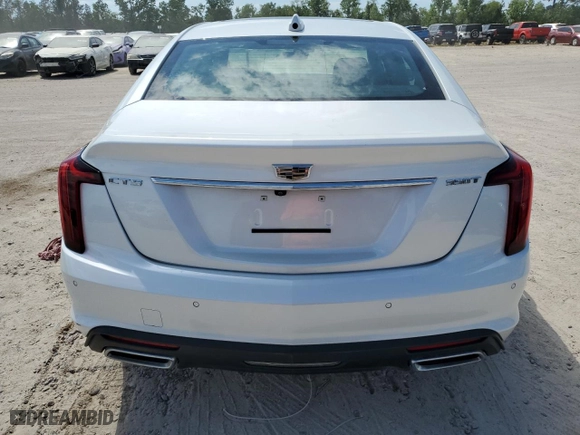 2024 Cadillac CT5 Premium Luxury with VIN 1G6DN5RK5R0121594, listed as a Copart auction lot 51797785 with 9,010 mi miles and Salvage Title. Bid and sale history available at carsss.com. Image 6.