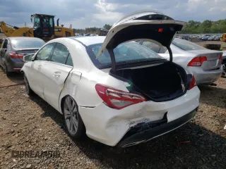 2019 Mercedes-Benz CLA with VIN WDDSJ4GB6KN770574, listed as a Copart auction lot 55083512 with 16,352 mi miles. Bid and sale history available at carsss.com. Image 3.