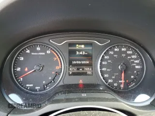 2019 Audi A3 Sedan S line Premium Plus with VIN WAUJEGFF4KA119965, listed as a Copart auction lot 74427694 with 82,712 mi miles and Salvage Title. Bid and sale history available at carsss.com. Image 9.