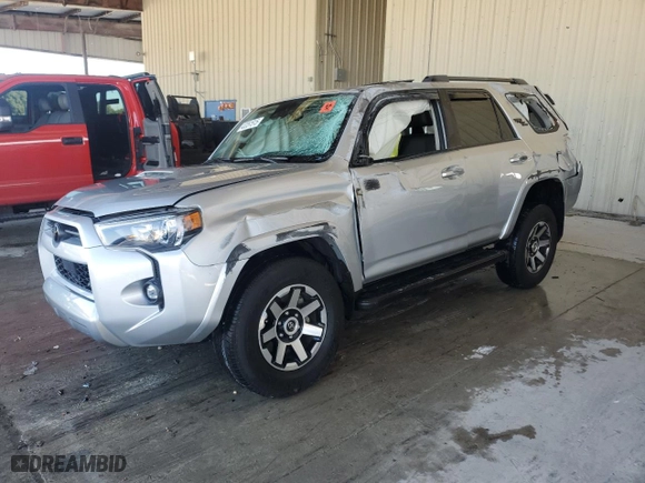 2024 Toyota 4Runner TRD Off Road with VIN JTERU5JR1R6253419, listed as a Copart auction lot 43351515 with 0 mi miles and Non Repairable. Bid and sale history available at carsss.com. Image 1.