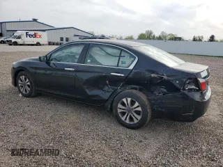 2013 Honda Accord LX z VIN 1HGCR2F37DA229860, wystawiony jako Copart lot #56494985 z przebiegiem 139 409 mil mil oraz Szkoda całkowita • Salvage title. Historia ofert i sprzedaży dostępna na DreamBid. Obrazek 2.