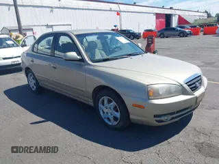 2006 Hyundai Elantra GLS with VIN KMHDN46D16U373923, listed as a IAAI auction lot 42632039 with 215,766 mi miles and . Bid and sale history available at DreamBid. Image 1.