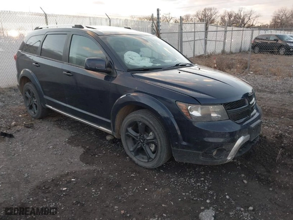 2018 Dodge Journey Crossroad with VIN 3C4PDDGG1JT528213, listed as a IAAI auction lot 40883314 with 64,987 mi miles. Bid and sale history available at carsss.com. Image 1.