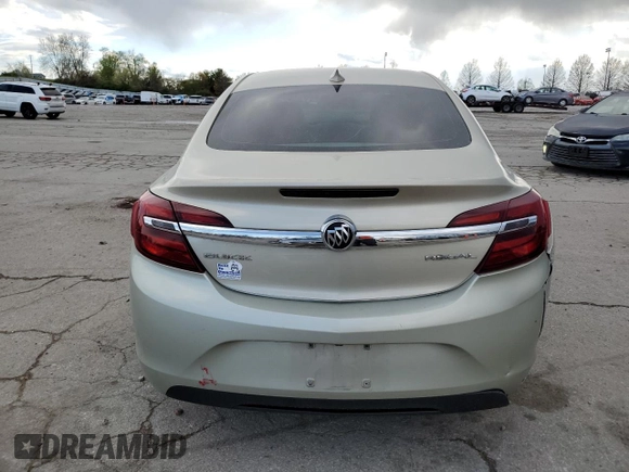 2015 Buick Regal with VIN 2G4GV5EK6F9127434, listed as a Copart auction lot 52573665 with 159,841 mi miles and Salvage title. Bid and sale history available at DreamBid. Image 6.