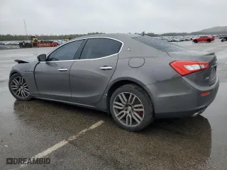 2017 Maserati Ghibli S Q4 with VIN ZAM57RTL8H1266945, listed as a Copart auction lot 51934315 with 56,979 mi miles and Salvage Title. Bid and sale history available at carsss.com. Image 2.