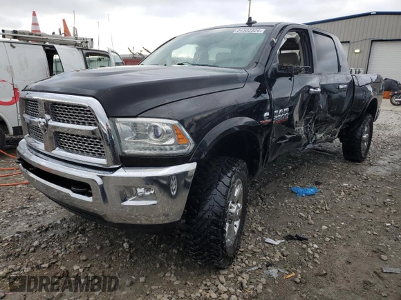 2014 Ram 2500 Laramie with VIN 3C6UR5NL0EG320324, listed as a Copart auction lot 84502324 with 180,712 mi miles and Salvage title. Bid and sale history available at DreamBid. Image 1.