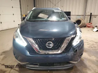 2017 Nissan Murano SL with VIN 5N1AZ2MH7HN125383, listed as a Copart auction lot 49616795 with 99,018 mi miles and Salvage Title. Bid and sale history available at carsss.com. Image 5.
