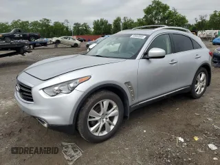 2013 Infiniti FX with VIN JN8CS1MW1DM174609, listed as a Copart auction lot 58953865 with 130,022 mi miles and Clean title. Bid and sale history available at DreamBid. Image 1.