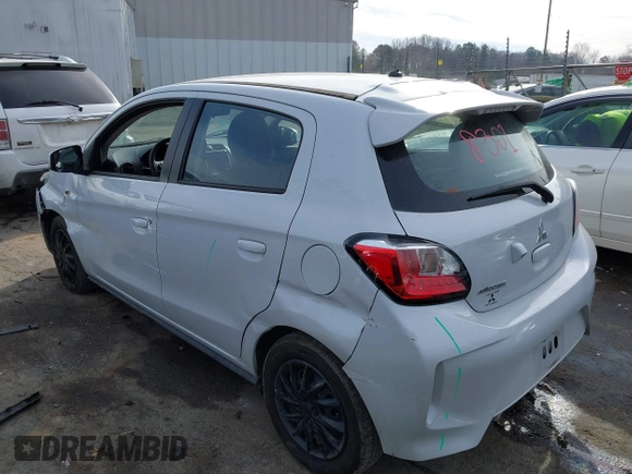 2021 Mitsubishi Mirage ES с VIN ML32AUHJ6MH002842, выставлен на аукционе IAAI как лот 41380479 с пробегом 71 939 миль миль и . История ставок и продаж доступна на DreamBid. Изображение 3.