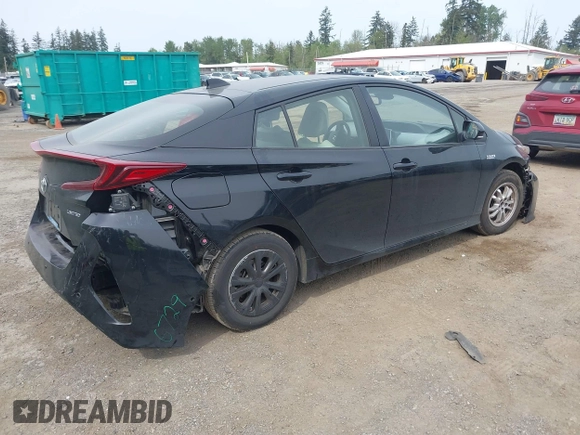 2021 Toyota Prius LE z VIN JTDKAMFP0M3179016, wystawiony jako IAAI lot #42204095 z przebiegiem 34 691 mil mil oraz . Historia ofert i sprzedaży dostępna na DreamBid. Obrazek 4.