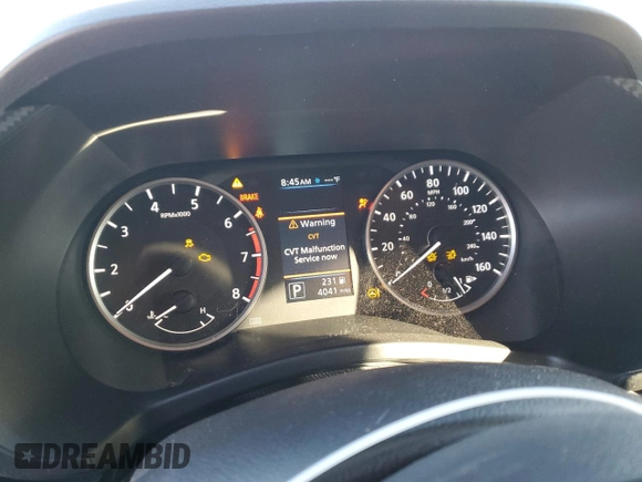 2024 Nissan Sentra S with VIN 3N1AB8BV0RY363295, listed as a Copart auction lot 42048455 with 4,041 mi miles and Salvage title. Bid and sale history available at DreamBid. Image 9.